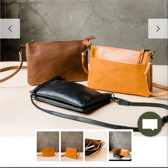 ABLE Martha Crossbody in BLACK - Picture 2 of 4